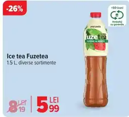 Carrefour Ice tea Fuzetea Ofertă