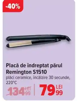 Carrefour Placă de îndreptat părul Remington S1510 Ofertă