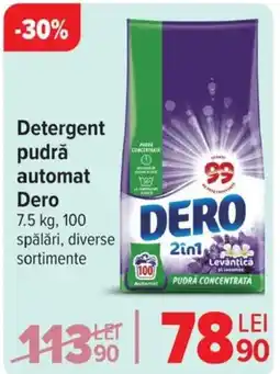 Carrefour Detergent pudră automat Dero Ofertă