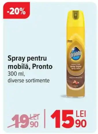 Carrefour Spray pentru mobilă, Pronto Ofertă