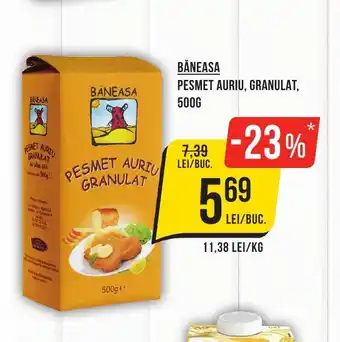 Mega Image BĂNEASA Pesmet auriu, granulat Ofertă