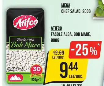 Mega Image ATIFCO Fasole albă, bob mare Ofertă
