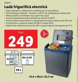 Lidl CRIVIT Ladǎ frigorifică electrică Ofertă