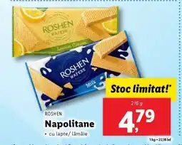 Lidl Napolitane Ofertă