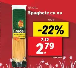 Lidl Spaghete cu ou Ofertă