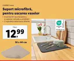 Lidl Suport microfibră pentru uscarea vaselor Ofertă