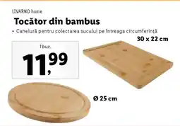Lidl Tocător din bambus Ofertă