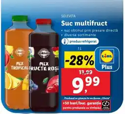 Lidl Suc multifruct Ofertă