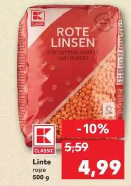Kaufland K-Classic Rote Linsen Ofertă