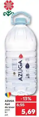Kaufland AZUGA Apă de izvor plată Ofertă