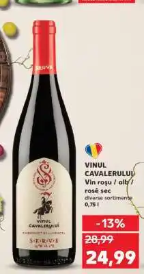 Kaufland VINUL CAVALERULUI Ofertă