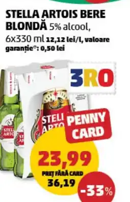 Penny Stella artois bere blondă Ofertă