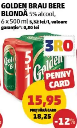 Penny Golden brau bere blondă Ofertă