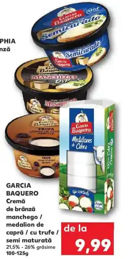 Kaufland GARCIA BAQUERO Cremă de brânză manchego Ofertă