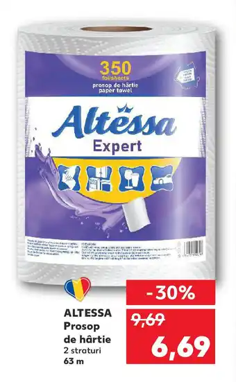 Kaufland ALTESSA Prosop de hârtie Ofertă