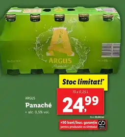 Lidl ARGUS Panaché Ofertă