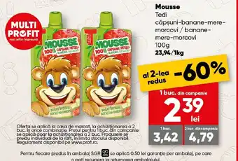 PROFI TEDI Mousse Ofertă