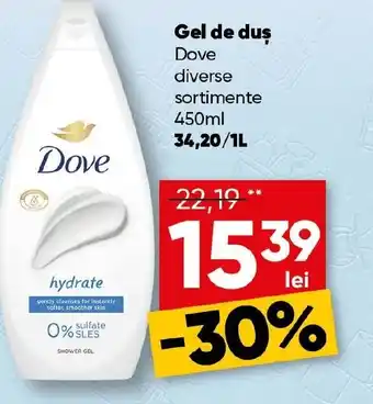 PROFI DOVE Gel de duş Ofertă