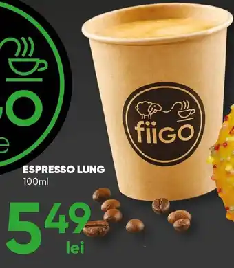 PROFI Espresso lung Ofertă