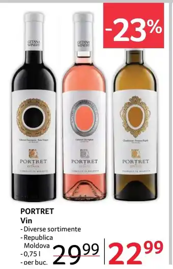 Selgros PORTRET Vin Ofertă