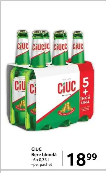 Selgros CIUC Bere blondǎ Ofertă