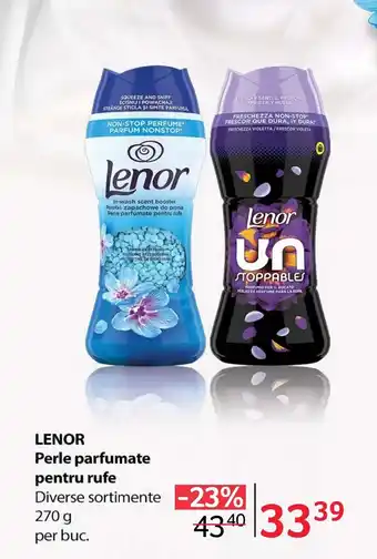 Selgros LENOR Perle parfumate pentru rufe Ofertă