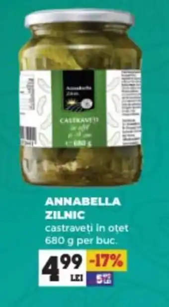 Annabella ANNABELLA ZILNIC castraveţi in otet Ofertă