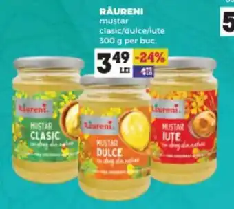 Annabella RÂURENI mustar clasic/dulce/iute Ofertă