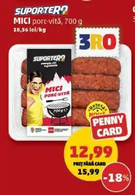 Penny SUPORTERO Mici Porc-Vita Ofertă
