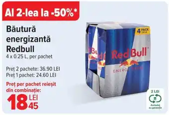 Carrefour Băutură energizantă Redbull Ofertă