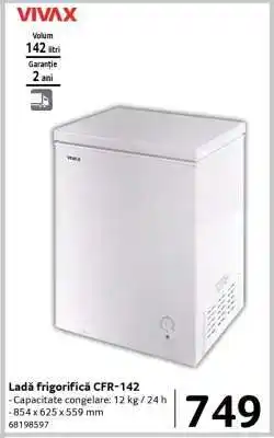 Selgros Ladă frigorifică CFR-142 Ofertă