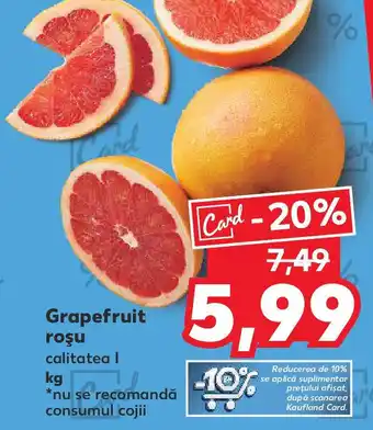 Kaufland Grapefruit roşu Ofertă