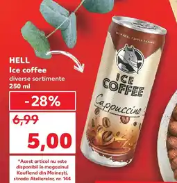 Kaufland HELL Ice coffee Ofertă