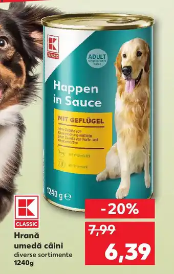Kaufland Hrană umedă câini Ofertă
