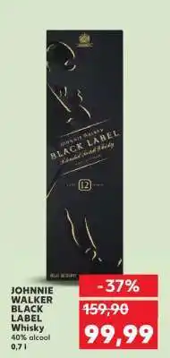 Kaufland Johnnie Walker Black Label Ofertă