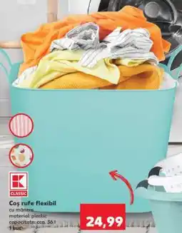 Kaufland Coș rufe flexibil Ofertă