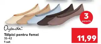 Kaufland Tălpici pentru femei Ofertă