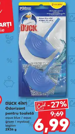 Kaufland DUCK 4IN1 Ca Odorizant pentru toaletă Ofertă