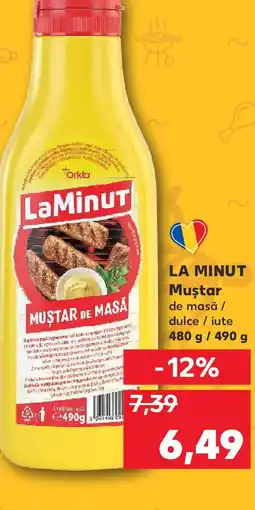 Kaufland LA MINUT Mustar Ofertă