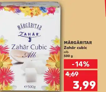 Kaufland MĂRGĂRITAR Zahăr cubic alb Ofertă