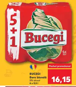 Kaufland BUCEGI Bere blondă Ofertă