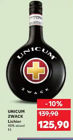 Kaufland UNICUM ZWACK Lichior Ofertă