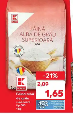 Kaufland Făină albă de grâu Ofertă