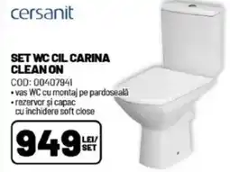 Ambient Set wc cil carina clean on Ofertă
