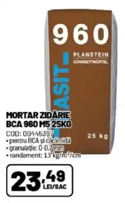 Ambient Mortar zidarie bca 960 m5 Ofertă