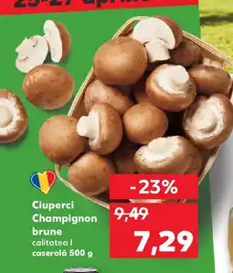 Kaufland Ciuperci Champignon brune Ofertă