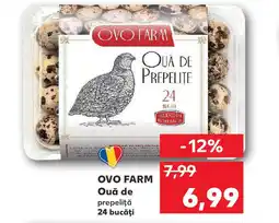 Kaufland OVO FARM Ouă de prepeliță Ofertă