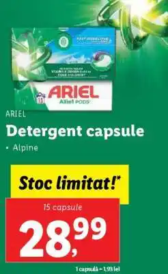 Lidl ARIEL Detergent capsule Ofertă