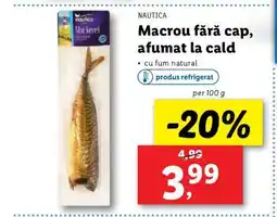 Lidl Macrou fără cap, afumat la cald Ofertă