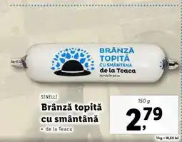 Lidl Brânză topită cu smântână Ofertă